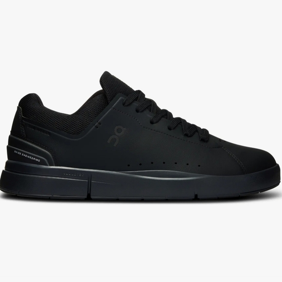 On Running Shoes - Size 7 - 🆕️Women's ON THE RODER Advantage Tennis Black Sneakers